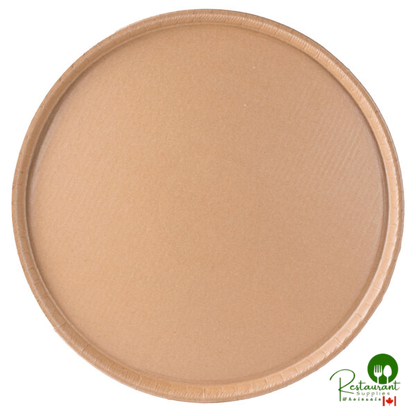 Solut Kraft Natural Coated Heavy Weight Catering / Deli Tray 18" - 50/Case