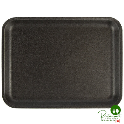 CKF 87820 (#20S) Black Foam Meat Tray 8 3/8" x 6 1/2" x 3/4" - 500/Case