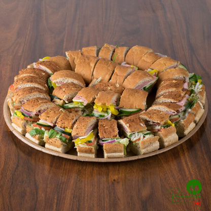 Solut Kraft Natural Coated Heavy Weight Catering / Deli Tray 16" - 50/Case