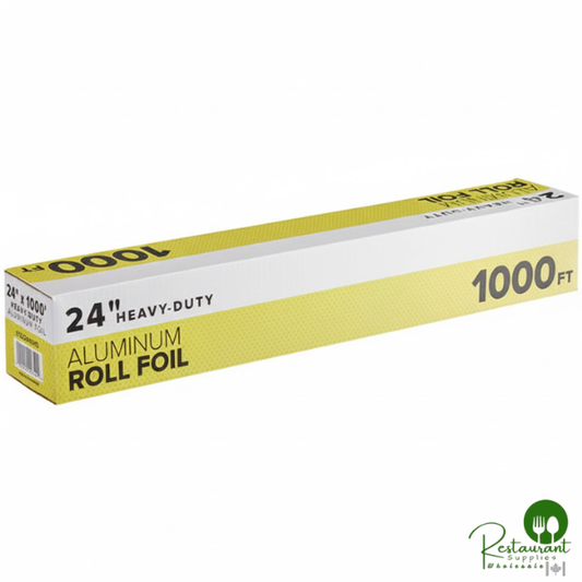 24" x 1000' Food Service Heavy-Duty Aluminum Foil Roll By Prime