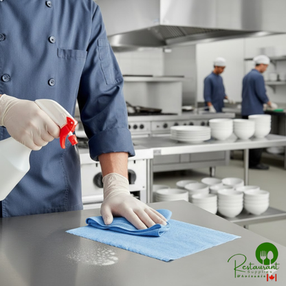 Tork Advanced ShopMax 450 9" x 11" Blue Heavy-Duty Wiper 450360 - 1,800/Case