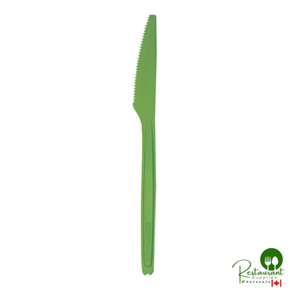 Eco-Products 6" White Compostable PLA Plastic Dispensable Knife for Cutlerease Dispensers - 960/Case