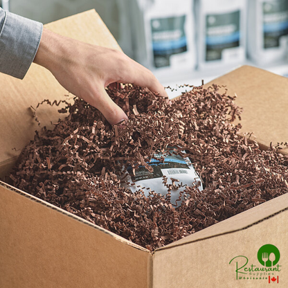 10 lb. Crinkle Paper Shred Chocolate By Prime