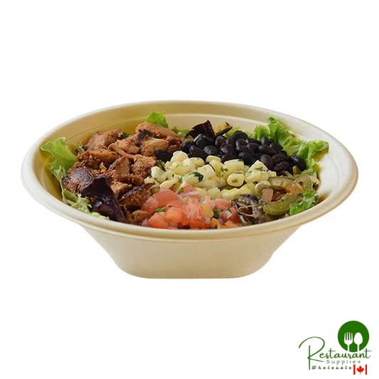 Fineline 43RSB32 Conserveware 32 oz. Bagasse Bowl - 300/Case
