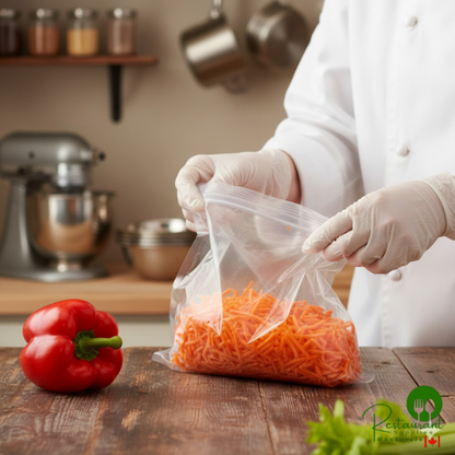 186CVB815 8" x 15" Chamber Vacuum Packaging Pouches / Bags 3 Mil By Prime - 1,000/Case