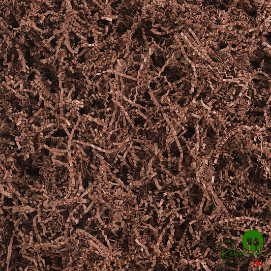 10 lb. Crinkle Paper Shred Chocolate By Prime