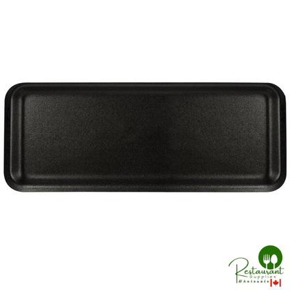 CKF 87807 (#7H/7S) Black Foam Meat Tray 14 3/4" x 5 3/4" x 5/8" - 250/Case