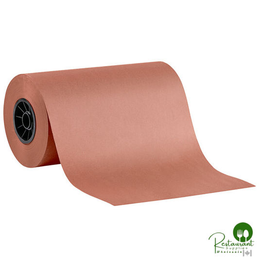 12'' x 700' 40 lb. Pink / Peach Butcher Paper Roll By Prime