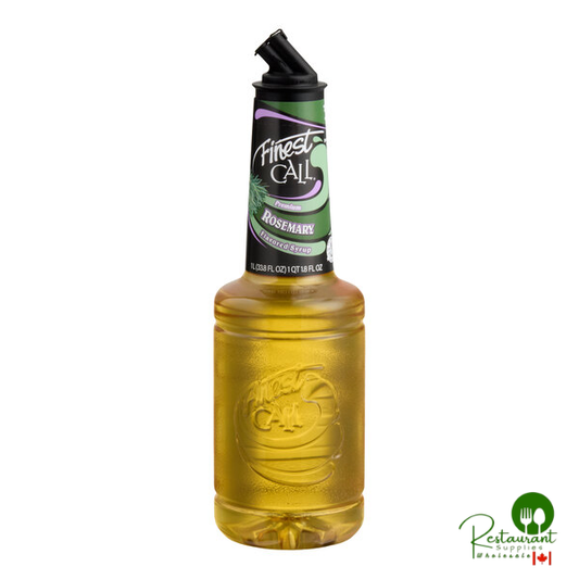 Finest Call Premium Rosemary Syrup 1 Liter - 12/Case