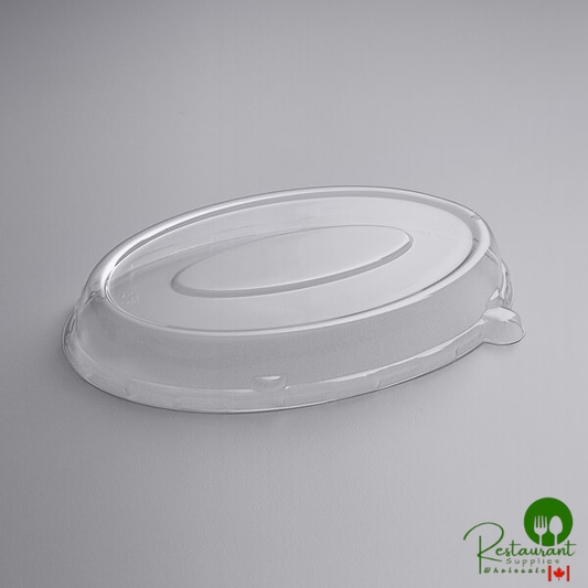 Fineline 42OBL24 Conserveware PETE Dome Lid with Vent for 24 oz. Oval Bowl - 250/Case