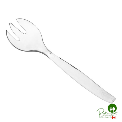 Sabert UCL72F 10" Clear Disposable Plastic Serving Fork - 72/Case