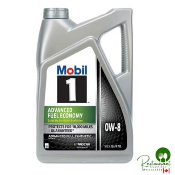 MOBIL 1™ 0W8 – CASE OF 3 – 5 QUART BOTTLES