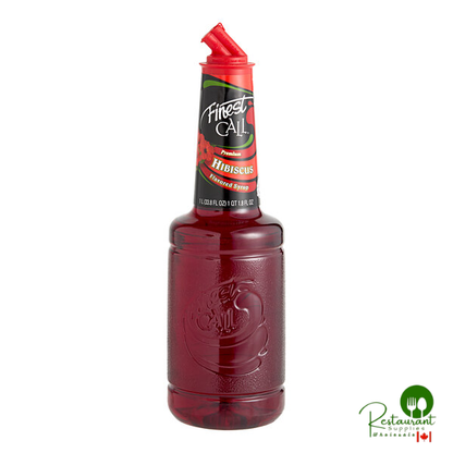 Finest Call Premium Hibiscus Syrup 1 Liter - 12/Case