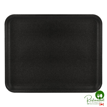CKF 87808 (#8S) Black Foam Meat Tray 10" x 8" x 1/2" - 500/Case