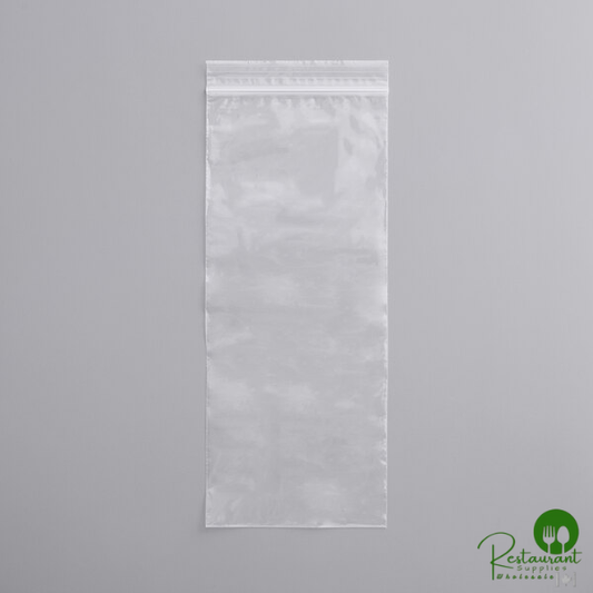 LK Packaging Clear Line 5" x 12" Seal Top Plastic Food Bag - 1,000/Case