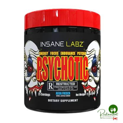 Insane Labz Psychotic Restricted Preworkout Rated R 25 Servings