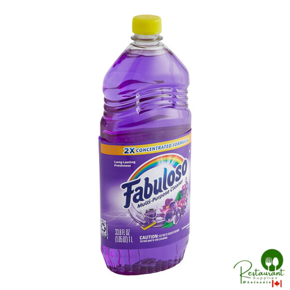Fabuloso CPC53096 33.8 oz. Concentrated Formula Lavender Scent Multi-Purpose Cleaner - 12/Case