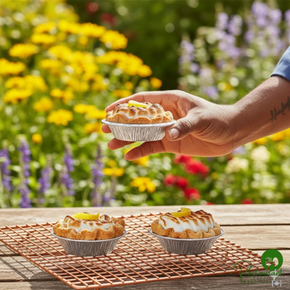 3 3/8" Foil Tart Pan By Prime - 2,000/Case