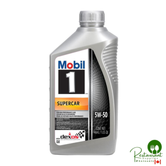 MOBIL 1 SUPERCAR 5W50 – CASE OF 6 – QUARTS [DEXOSR APPROVED] [GM 6.2L L87 USE]
