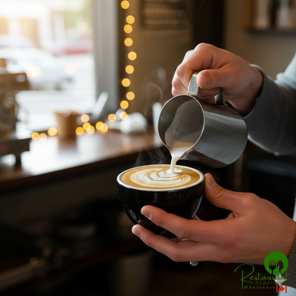 Crown Beverages Emperor's Blend Ground Espresso 12 oz. - 6/Case