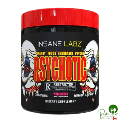 Insane Labz Psychotic Restricted Preworkout Rated R 25 Servings