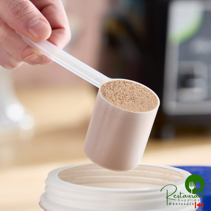 80 cc Polypropylene Scoop with Long Handle - 300/Case