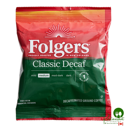 Folgers Classic Decaf Coffee Packet 1.5 oz. - 42/Case