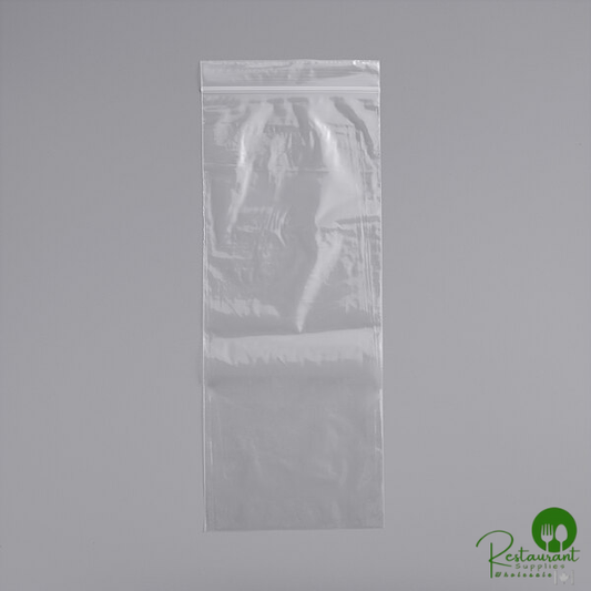 LK Packaging Clear Line 6" x 15" Seal Top Plastic Food Bag - 1,000/Case