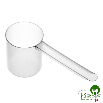 80 cc Polypropylene Scoop with Long Handle - 300/Case