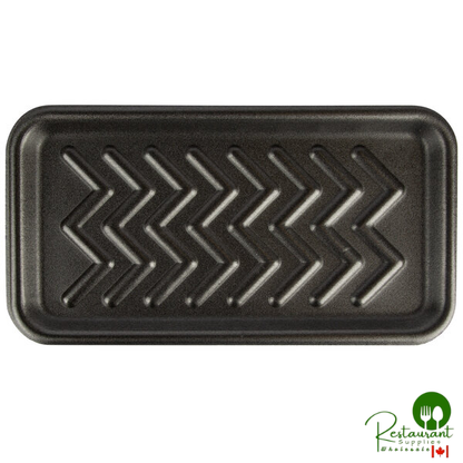 CKF 87825 (#25S) Black Foam Meat Tray 15" x 8" x 5/8" - 250/Case