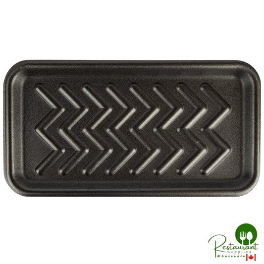 CKF 87825 (#25S) Black Foam Meat Tray 15" x 8" x 5/8" - 250/Case