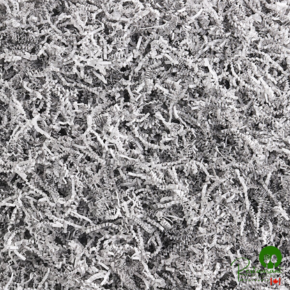 10 lb. Crinkle Paper Shred Slate Gray By Prime