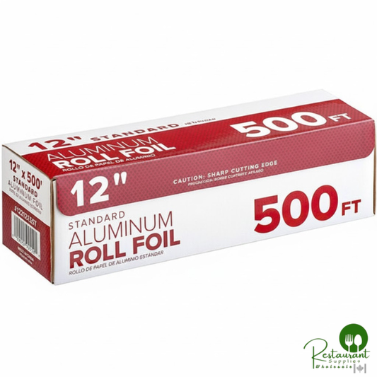 12" x 500' Food Service Standard Aluminum Foil Roll By Prime