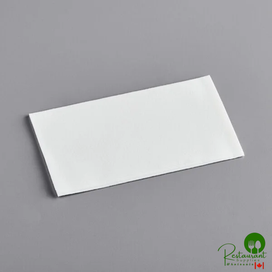 Hoffmaster White Linen-Like 1/8 Fold Dinner Napkin - 15" x 17" - 300/Case