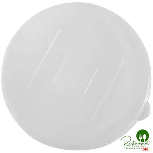 Fineline Conserveware Polypropylene Lid for 32 oz. Round Bowl - 300/Case