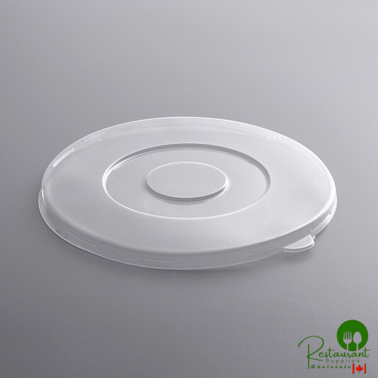 Fineline 42RBFL Conserveware PETE Flat Lid for 24/32/40 oz. Round Bowls - 300/Case