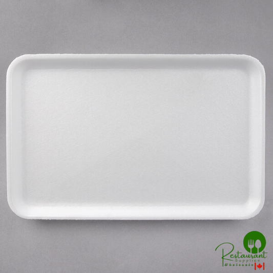 CKF 88116 (#16S) White Foam Meat Tray 11 3/4" x 7 1/2" x 5/8" - 250/Case