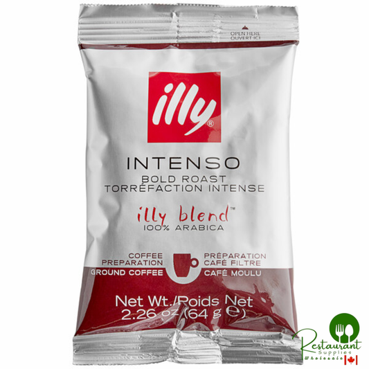 illy Intenso Coffee Packet 2.26 oz. - 48/Case