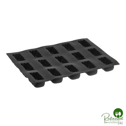 Pavoni Pavoflex 15 Compartment Lovely Silicone Baking Mold PX4363S - 3 1/8" x 1 11/16" x 1 7/16" Cavities
