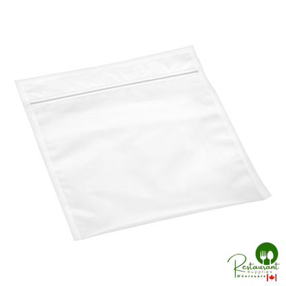 186CVBZ1012 10" x 12" Chamber Vacuum Packaging Bags with Zipper 3 Mil By Prime - 1,000/Case