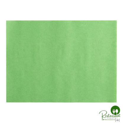 9" x 12" 40 lb. Green Steak Paper Sheets By Prime - 1,000/Case