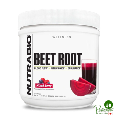 Nutrabio Beet Root Powder Mixed Berry 30 Servings