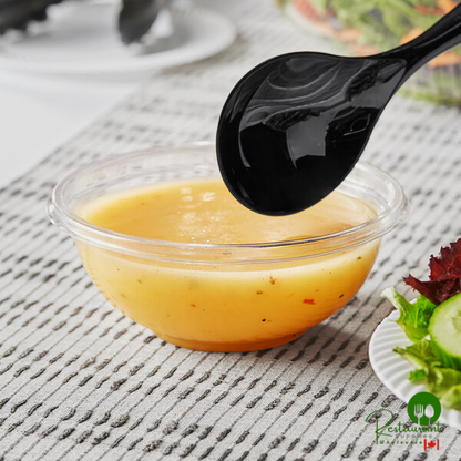 12 oz. Clear PET Plastic Round Catering / Serving Bowl By Prime - 200/Case