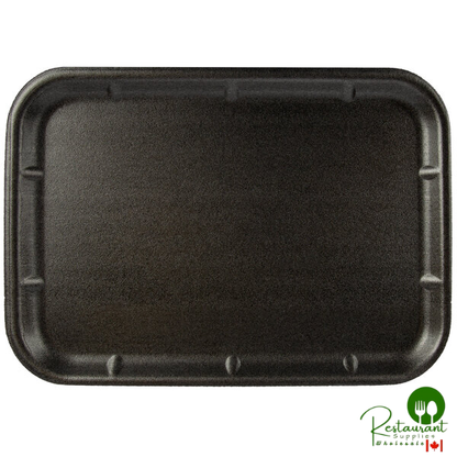 CKF 87815 (#10X14) Black Foam Meat Tray 14" x 10" x 3/4" - 100/Case