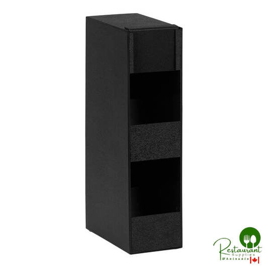 Cal-Mil Classic Black 2-Tier Countertop Straw Organizer 23422-13