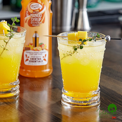 Master of Mixes 375 mL Mango Syrup - 12/Case | Canada