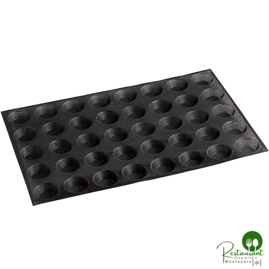 Sasa Demarle Flexipan Air® SF-01066 Silicone 40 Compartment Mini Tartlets Mold - 2 1/4" Diameter Cavities