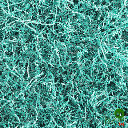 10 lb. Crinkle Paper Shred Teal By Prime