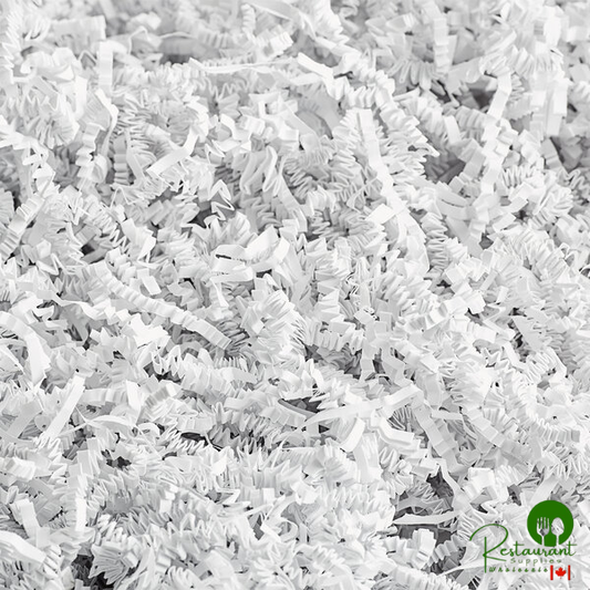 10 lb. Crinkle Paper Shred White By Prime