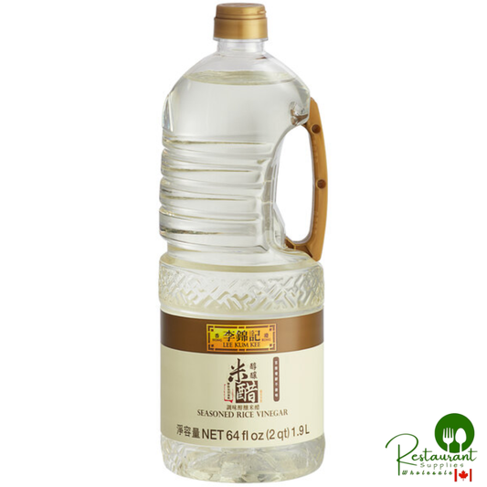 Lee Kum Kee Seasoned Rice Vinegar 1/2 Gallon - 6/Case